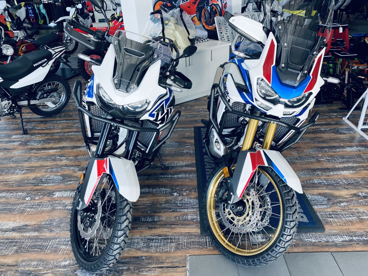 Rumbux full spec protection bars: Honda Africa Twin-CRF1100L Base: 2020+