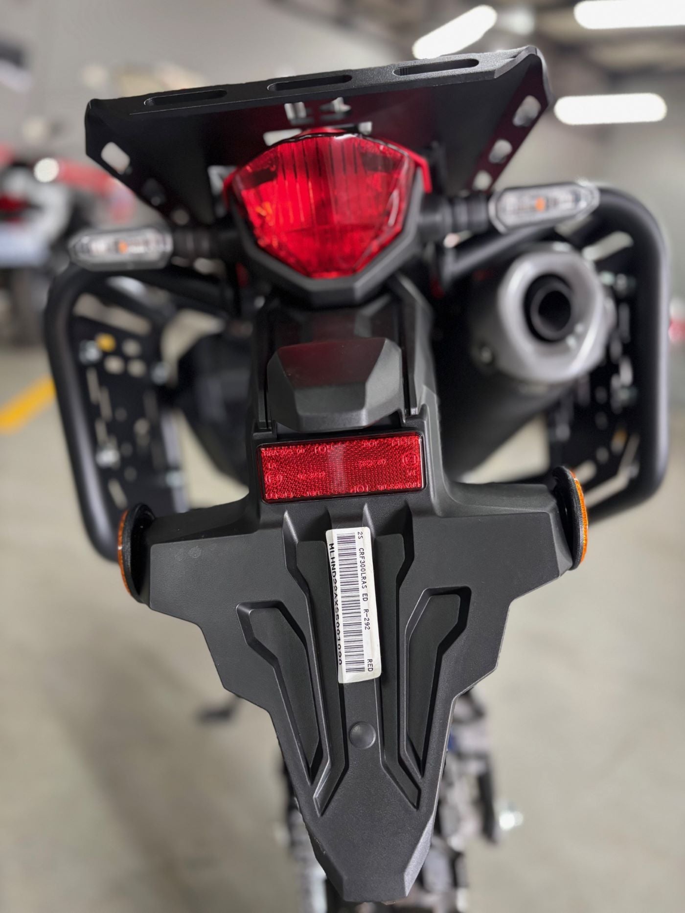 Rumbux ERP protection bars / Pannier bars: Honda CRF 300L & Rally