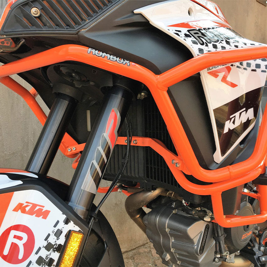 EU KTM1290 SA R & S (2017-2020 models) upper crash bars.