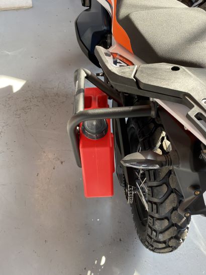 Endurance rear protection bars / Pannier brackets: KTM790 & KTM890- 2019 Onwards
