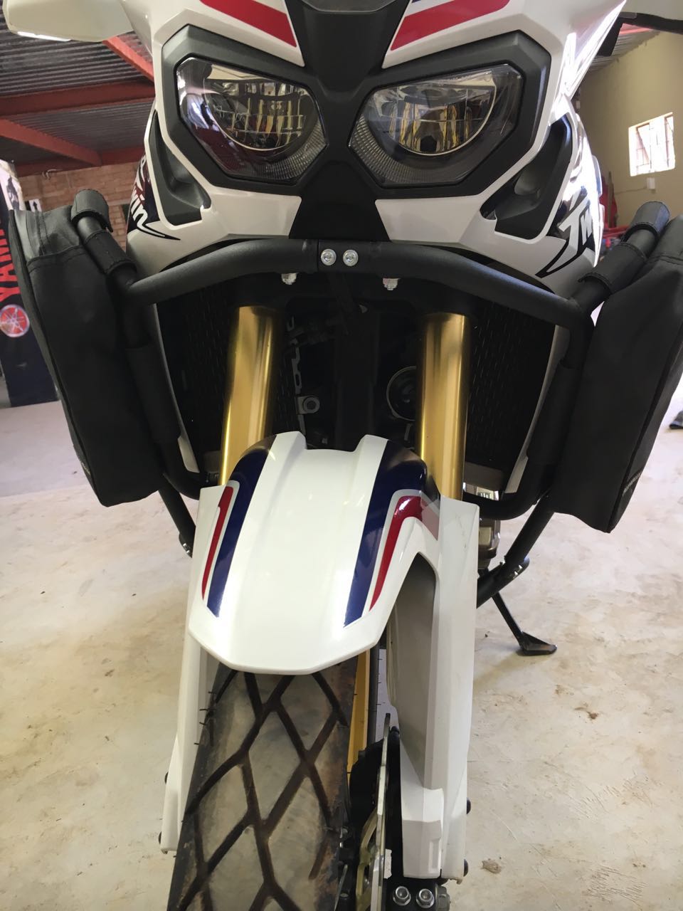 Protection Bar Bags: Honda Africxa Twin CRF1000 & 1100 (Upper crash bar bags)