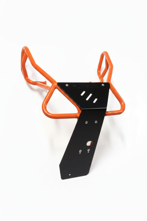 SKU 10-274 Rumbux protection crash bars: MSE KTM390 Adventure R (2025 Onwards) Upper & Engine crash bars with integrated skid plate