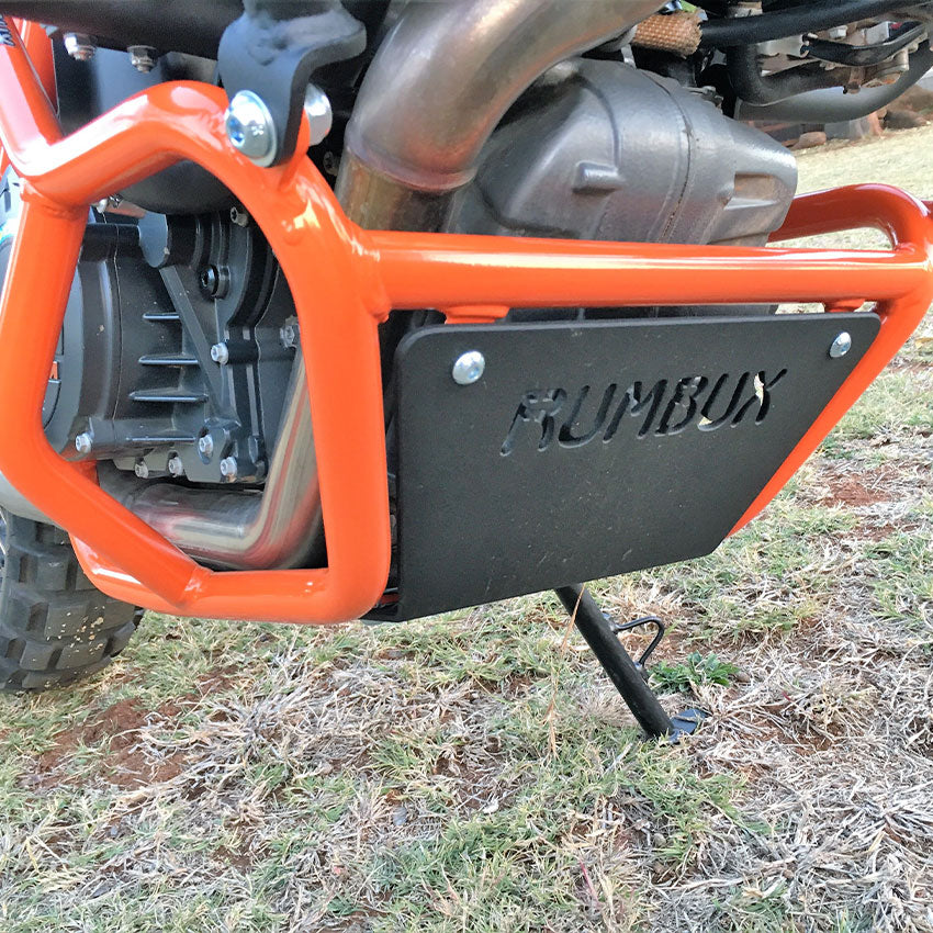 Rumbux FSE protection bars- Ferro up & Orange eng bar: KTM1050, 1190 Adv & R (2013 - 2017) & 1090 Adv & R (2017 Onw)