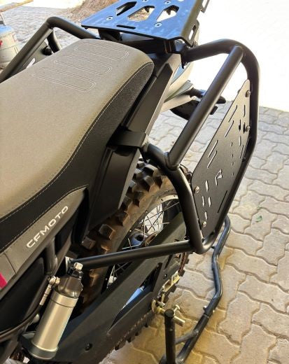 Rumbux ERP CF Moto 450MT-Rear Protection / Pannier crash bars: 2024 Onwards