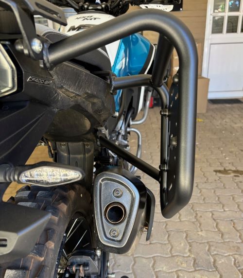 Rumbux ERP CF Moto 450MT-Rear Protection / Pannier crash bars: 2024 Onwards