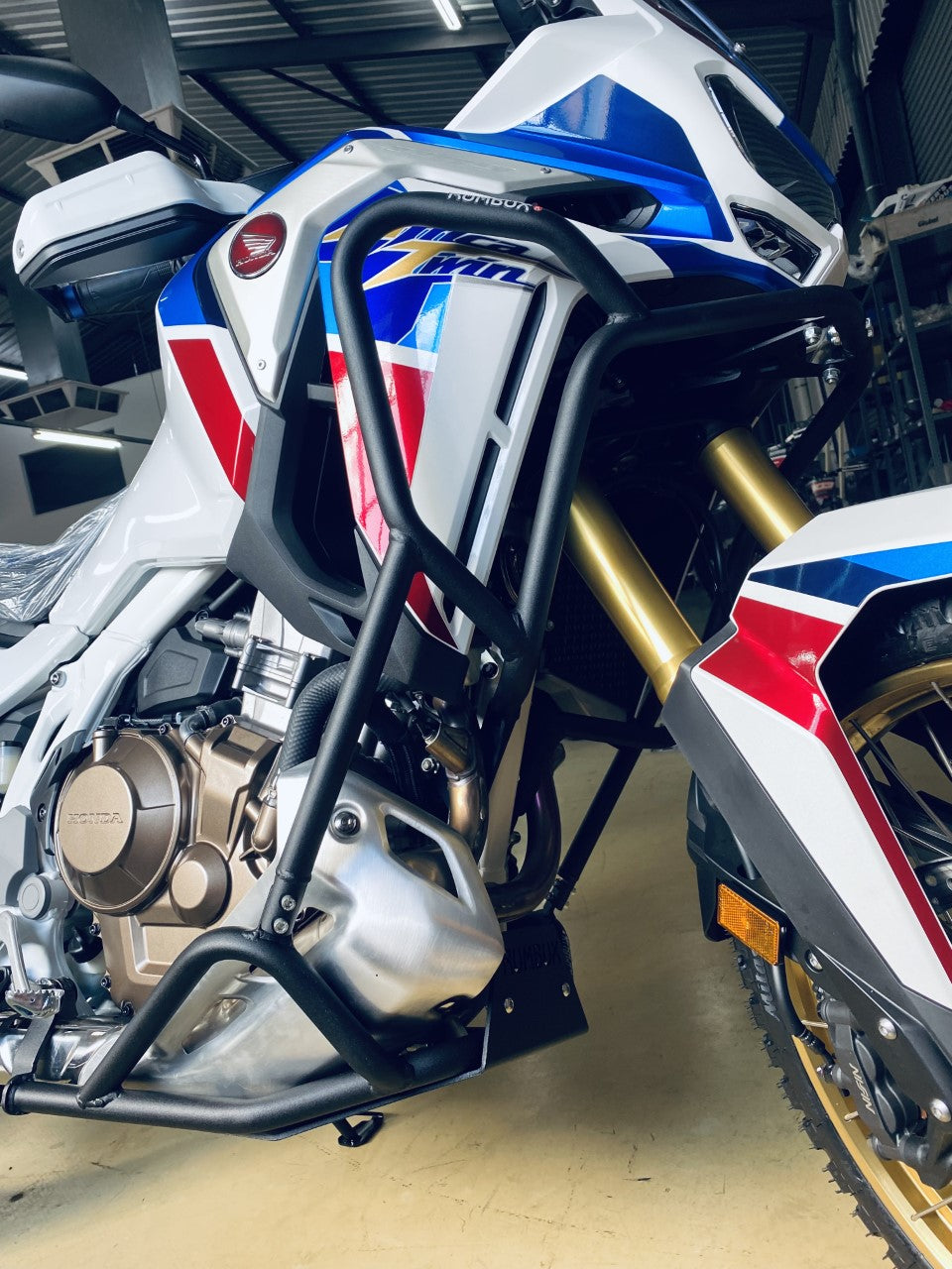 Rumbux Full spec protection crash bars: Honda Africa CRF1100L Adventure Sports: 2020+